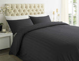 Sapphire Collection 100% Egyptian Cotton Stripe TC400 Duvet Cover Set